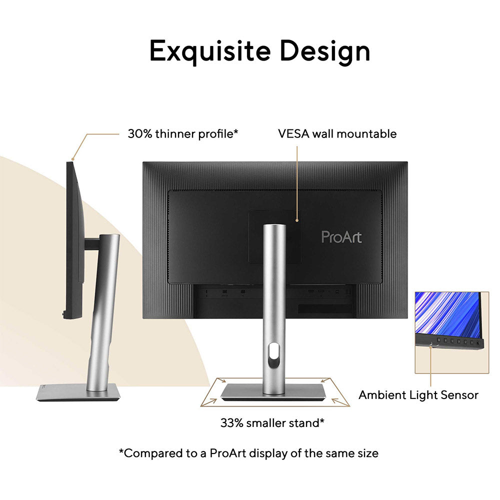 Asus ProArt PA278QGV - 27 QHD IPS 120Hz Professional Monitor