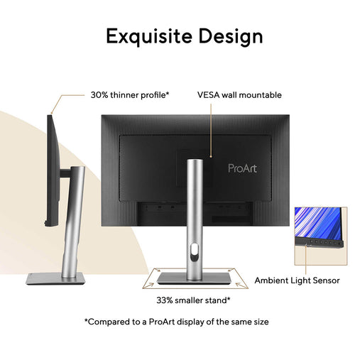 Asus ProArt PA278QGV - 27 QHD IPS 120Hz Professional Monitor