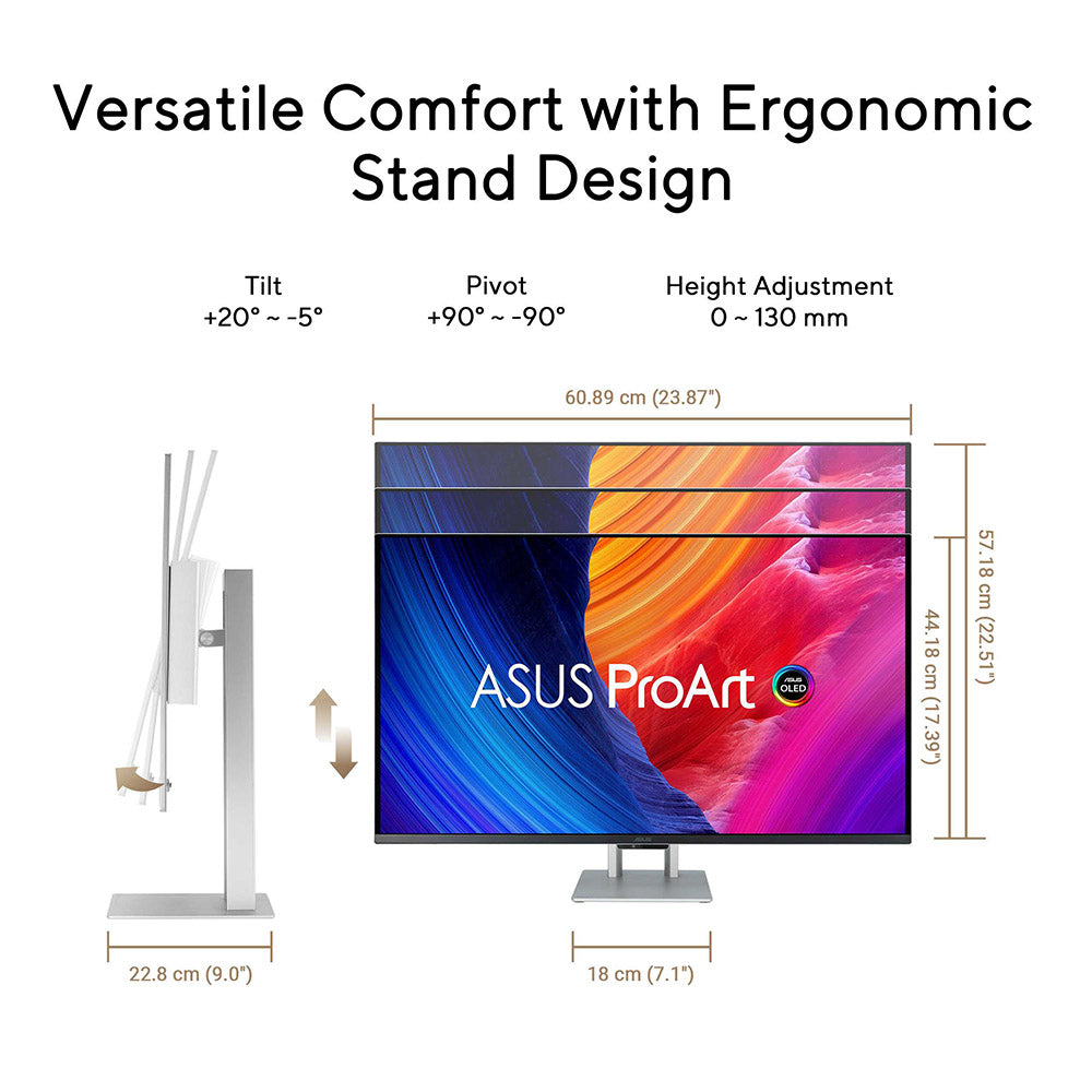 Asus ProArt PA27UCDMR - 27 UHD OLED Professional Monitor