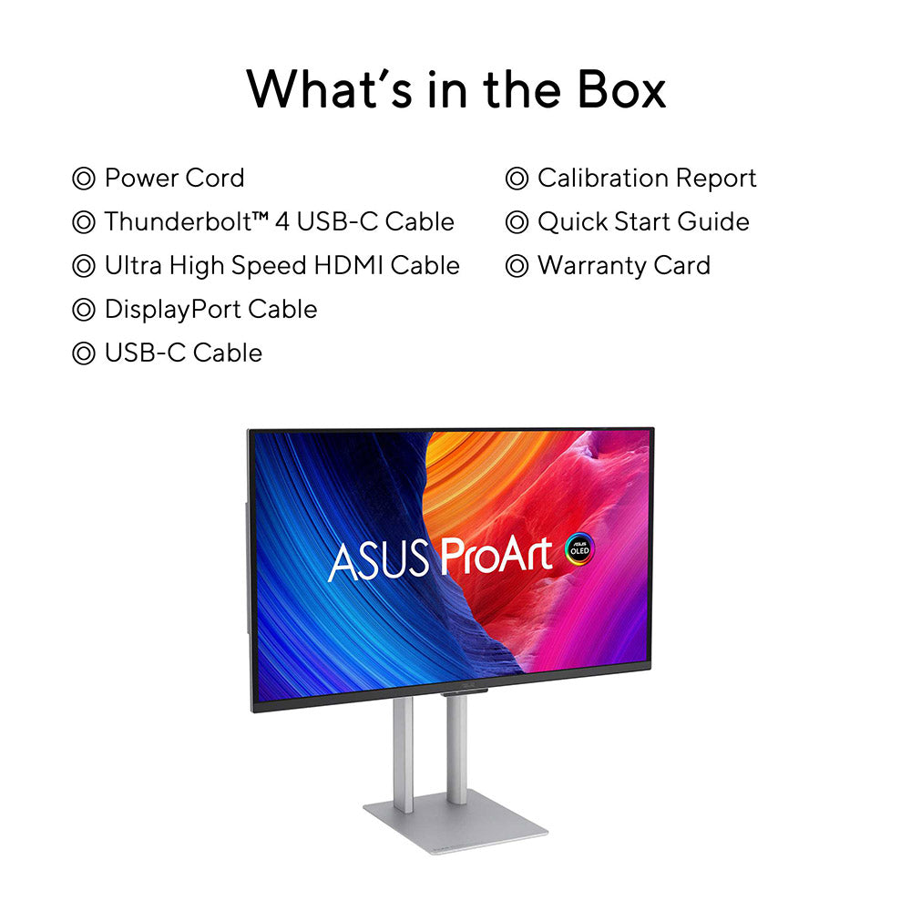 Asus ProArt PA27UCDMR - 27 UHD OLED Professional Monitor