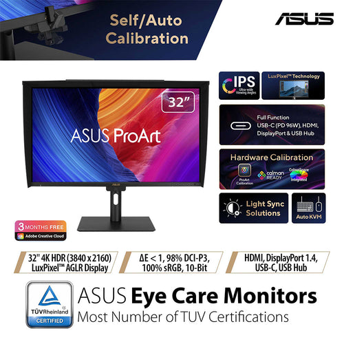 Asus ProArt PA32UCE - 32 UHD IPS 60Hz Professional Monitor