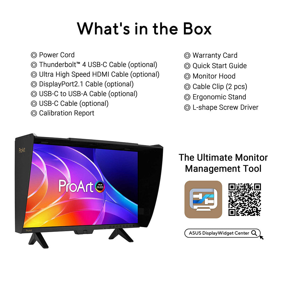 Asus ProArt PA32USD - 32 UHD OLED Professional Monitor