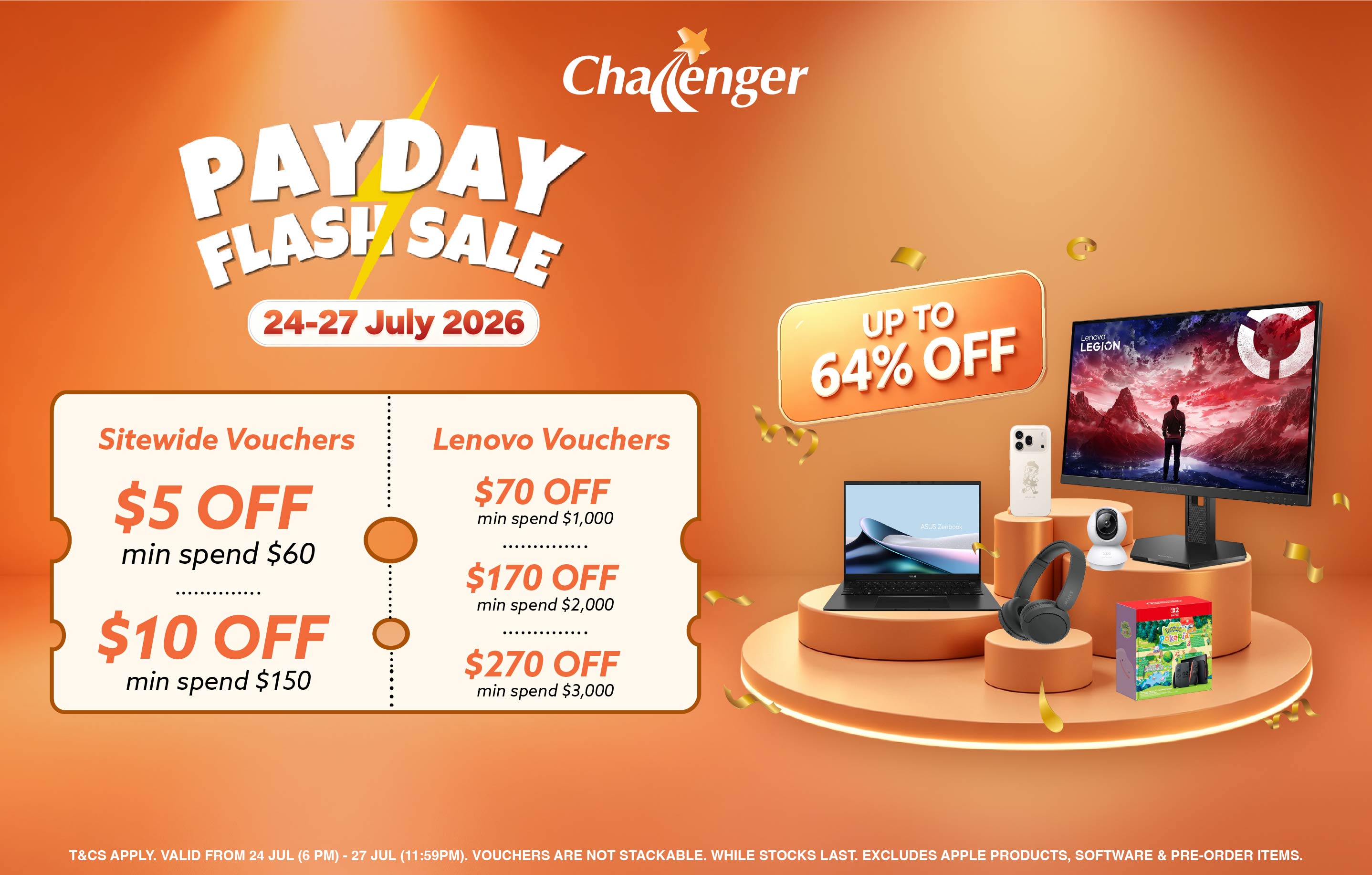 CHALLENGER 激安！ Challenger Singapore