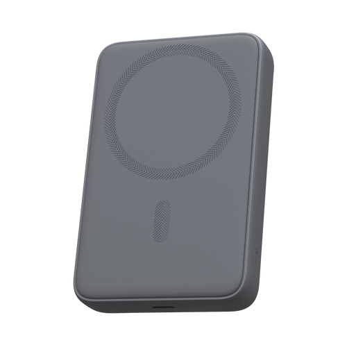 Aukey PB-MS04 MagFusion Slim 10000mAh Magnetic Wireless Charging Power Bank (CCC-Certified) - Gray
