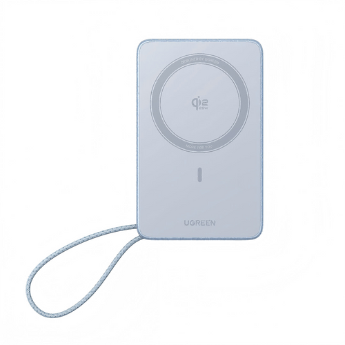 Ugreen PB773_65958B 10000mAh 35W PD with Qi 2.2 25W Magnetic Charging PB, Built-in Cable and CCC