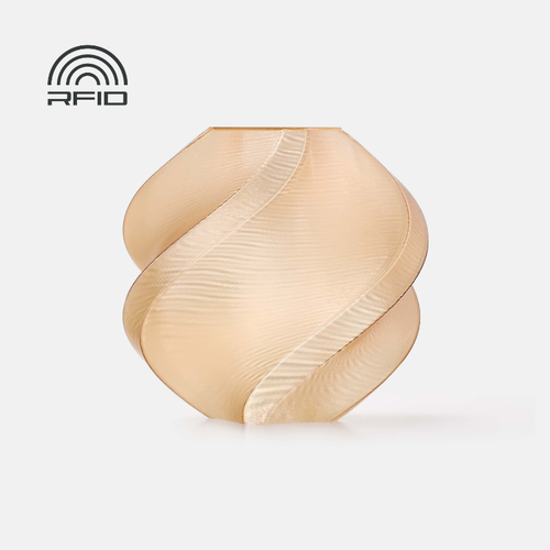 Bambu Lab PETG Translucent Filament with Spool (Brown)