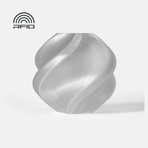 Bambu Lab PETG Translucent Filament with Spool (Clear)