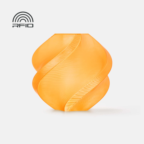 Bambu Lab PETG Translucent Filament with Spool (Orange)