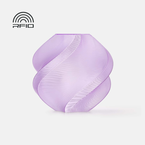 Bambu Lab PETG Translucent Filament with Spool (Purple)
