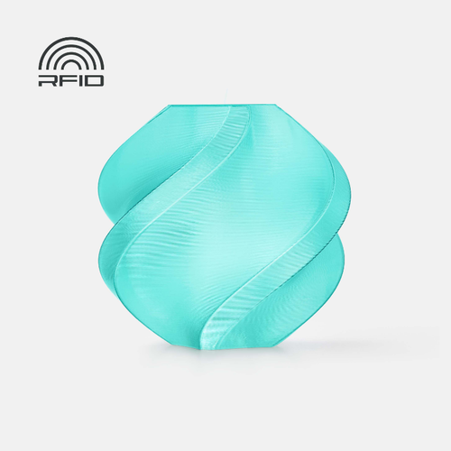 Bambu Lab PETG Translucent Filament with Spool (Teal)