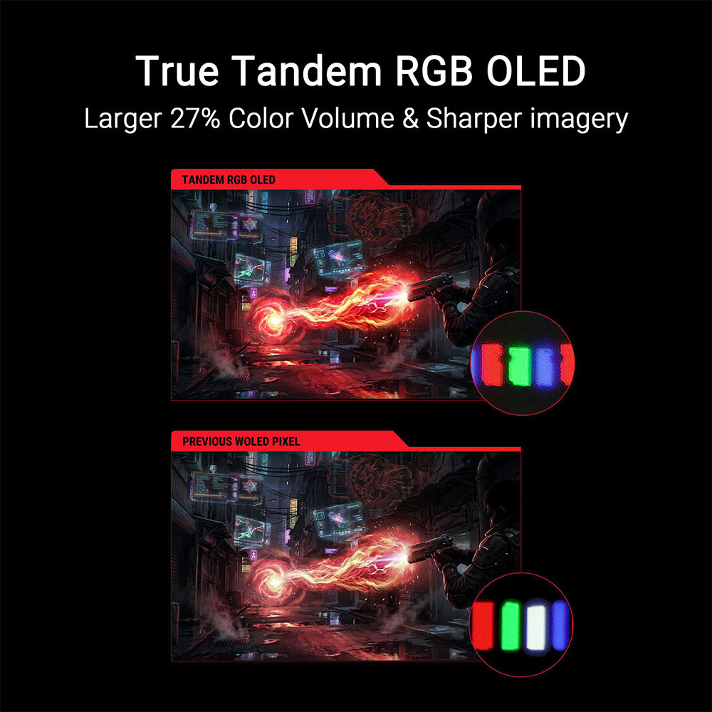 Asus ROG Swift PG27UCWM 27 UHD OLED Dual-Mode Gaming Monitor