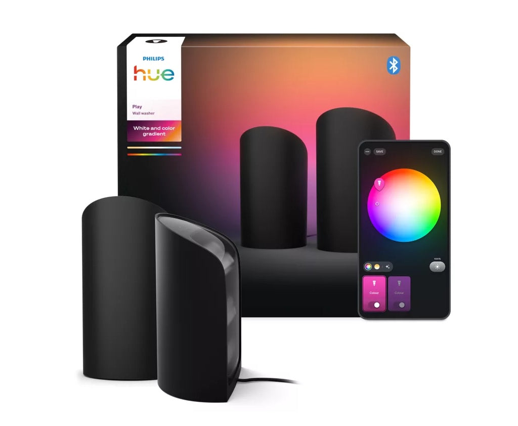 Philips-Hue Play Wall Washer 2 Pack BLK EU/UK