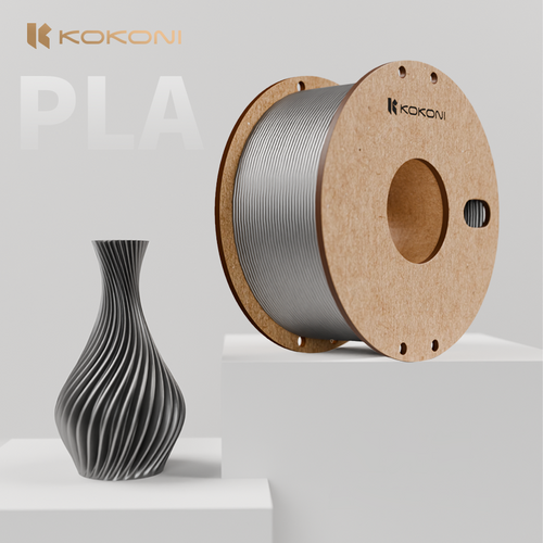 [BOS] Kokoni PLA Filament - Silk Silver