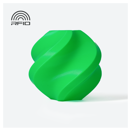 Bambu Lab PLA Basic Filament with Spool (Bambu Green)