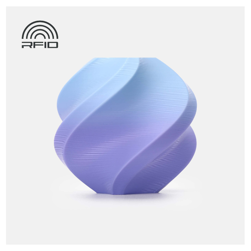 Bambu Lab PLA Basic Gradient Filament with Spool (Blueberry Bubblegum)