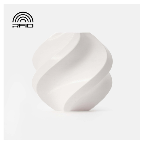 Bambu Lab PLA Basic Filament with Spool (Jade White)