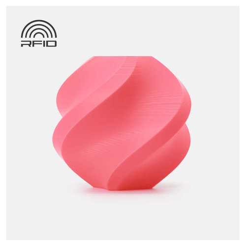 Bambu Lab PLA Basic Filament with Spool (Pink)