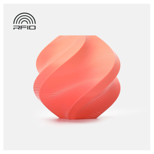 Bambu Lab PLA Basic Filament with Spool (Pink Citrus)