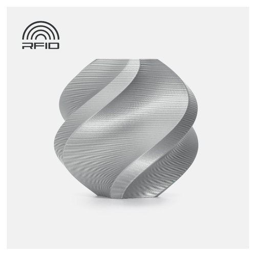 Bambu Lab PLA Basic Filament with Spool (Silver)