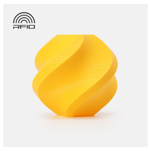 Bambu Lab PLA Basic Filament with Spool (Sunflower Yellow)