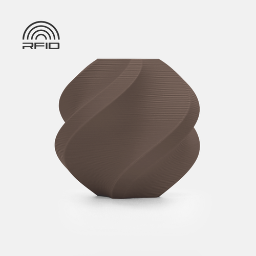 Bambu Lab PLA Matte Filament with Spool (Dark Brown)