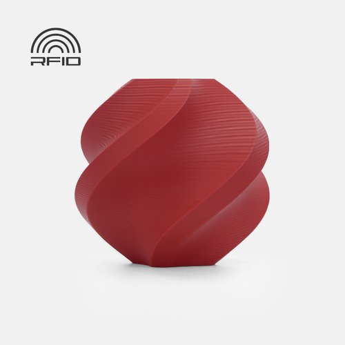 Bambu Lab PLA Matte Filament with Spool (Dark Red)