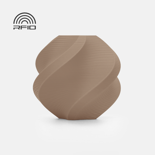 Bambu Lab PLA Matte Filament with Spool (Latte Brown)