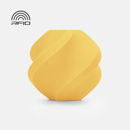 Bambu Lab PLA Matte Filament with Spool (Lemon Yellow)