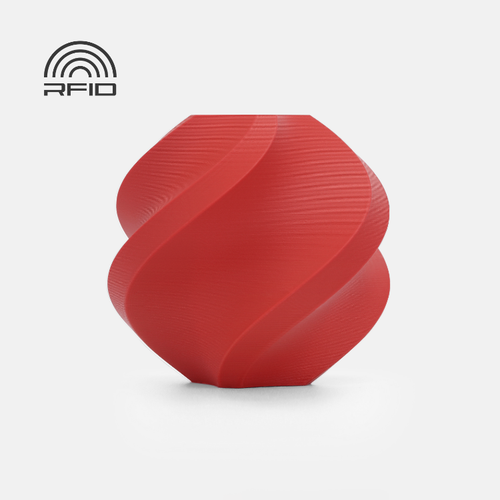 Bambu Lab PLA Matte Filament with Spool (Scarlet Red)