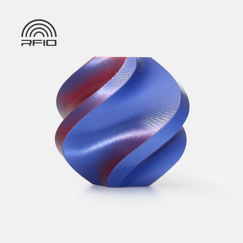 Bambu Lab PLA Silk Filament with Spool (Midnight Blaze)