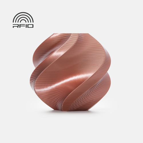 Bambu Lab PLA Silk+ Filament with Spool (Rose Gold)