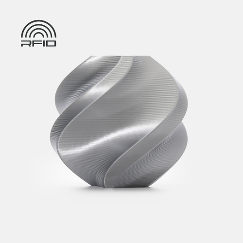 Bambu Lab PLA Silk+ Filament with Spool (Silver)