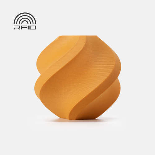 Bambu Lab PLA Wood Filament with Spool (Ochre Yellow)