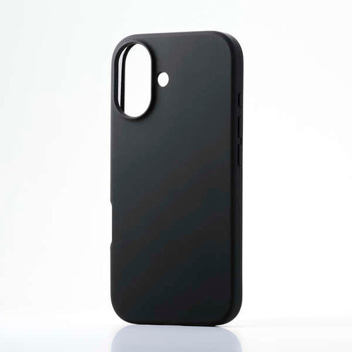 Elecom  iPhone 17 6.3 (2025) Hybrid Case Silicone Black