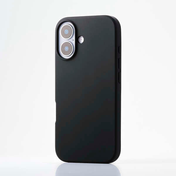 Elecom  iPhone 17 6.3 (2025) Hybrid Case Silicone Black