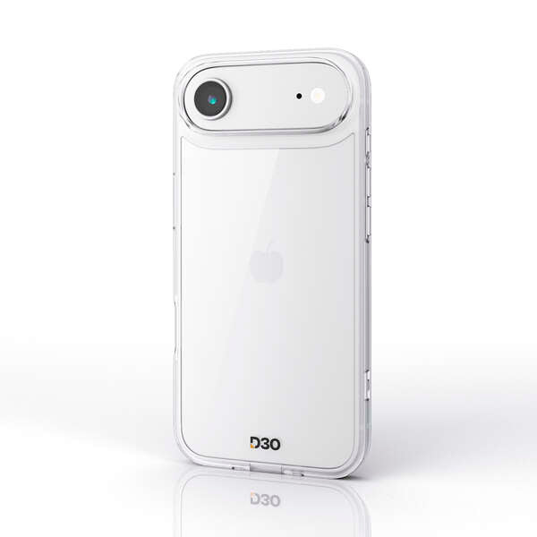 Elecom  iPhone 17 Air 6.5 (2025) D3O All Clear Case with metal ring