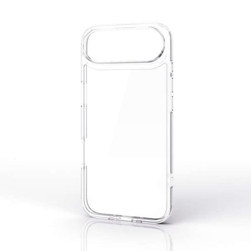 Elecom  iPhone 17 Air 6.5 (2025) Hybrid Glass Clear Case with metal ring