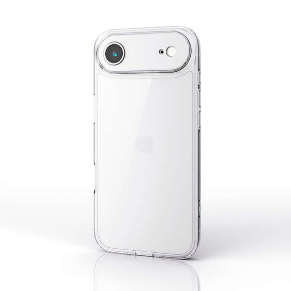 Elecom  iPhone 17 Air 6.5 (2025) Hybrid Clear Case with metal ring