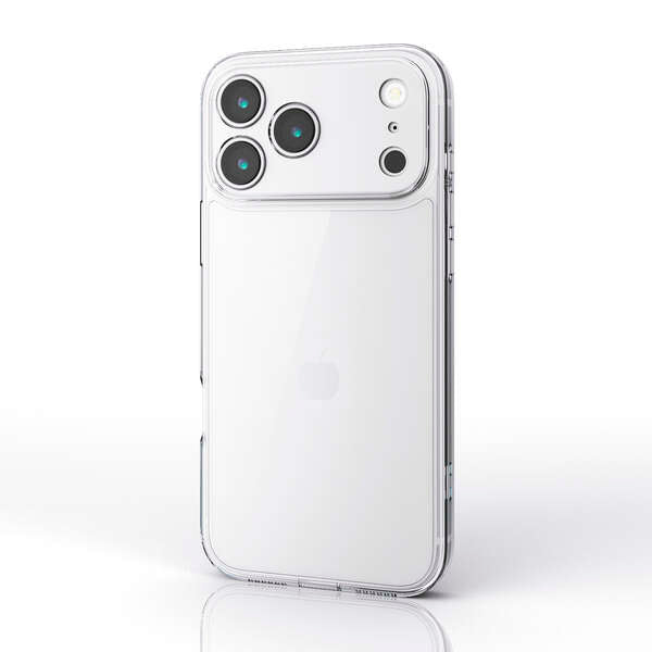 Elecom  iPhone 17 Pro Max 6.9 (2025) Hybrid Clear Case with metal ring