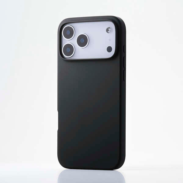 Elecom  iPhone 17 Pro Max 6.9 (2025) Hybrid Case Silicone Black