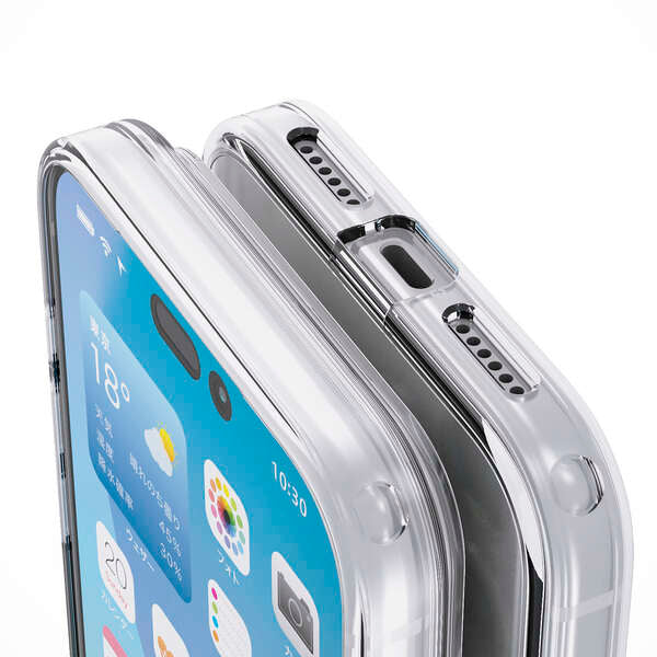 Elecom  iPhone 17 Pro Max 6.9 (2025) Magsafe Hybrid Case White