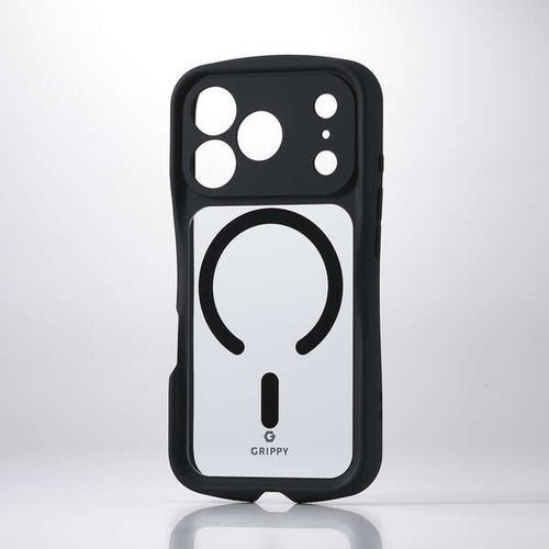 Elecom iPhone 18 Pro GRIPPY Hybrid Case Extreme MAGKEEP - Black