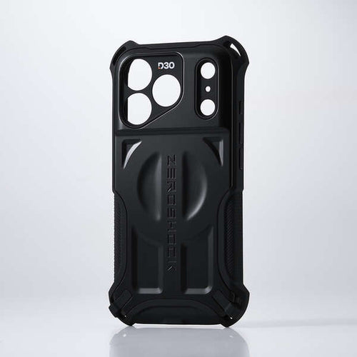 Elecom iPhone 18 Pro ZEROSHOCK Case Extreme HIGHEND MAGKEEP - Black