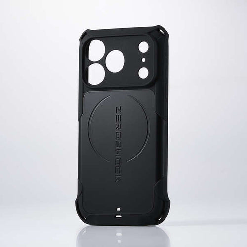 Elecom iPhone 18 Pro ZEROSHOCK Case Extreme MAGKEEP - Black