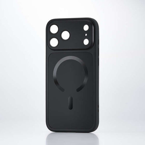Elecom iPhone 18 Pro Max Hybrid Aluminum Case Extreme MAGKEEP - Black