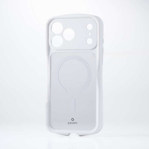 Elecom iPhone 18 Pro Max GRIPPY Hybrid Case MAGKEEP - White