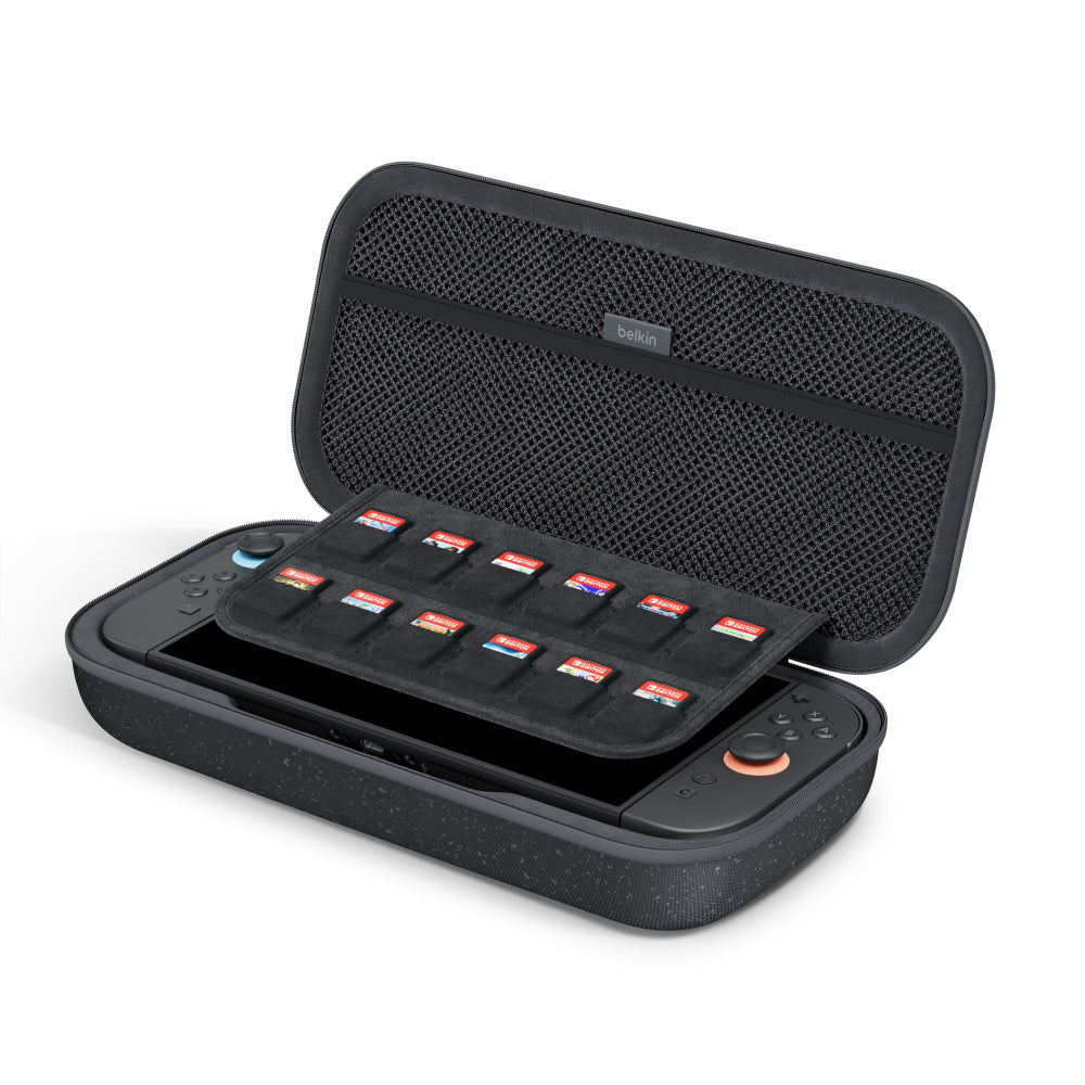 Belkin ENA001qcCH Nintendo Switch 2 Charging Case (Charcoal)