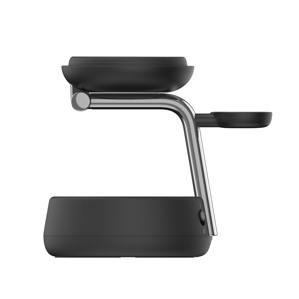 Belkin WIZ040myCH UltraCharge Pro 3-in-1 Magnetic Charging Dock with Qi2 25W - Black