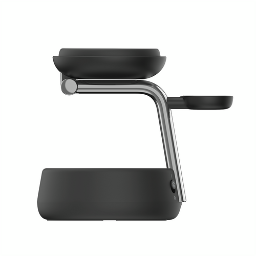 Belkin WIZ040myCH UltraCharge Pro 3-in-1 Magnetic Charging Dock with Qi2 25W - Black