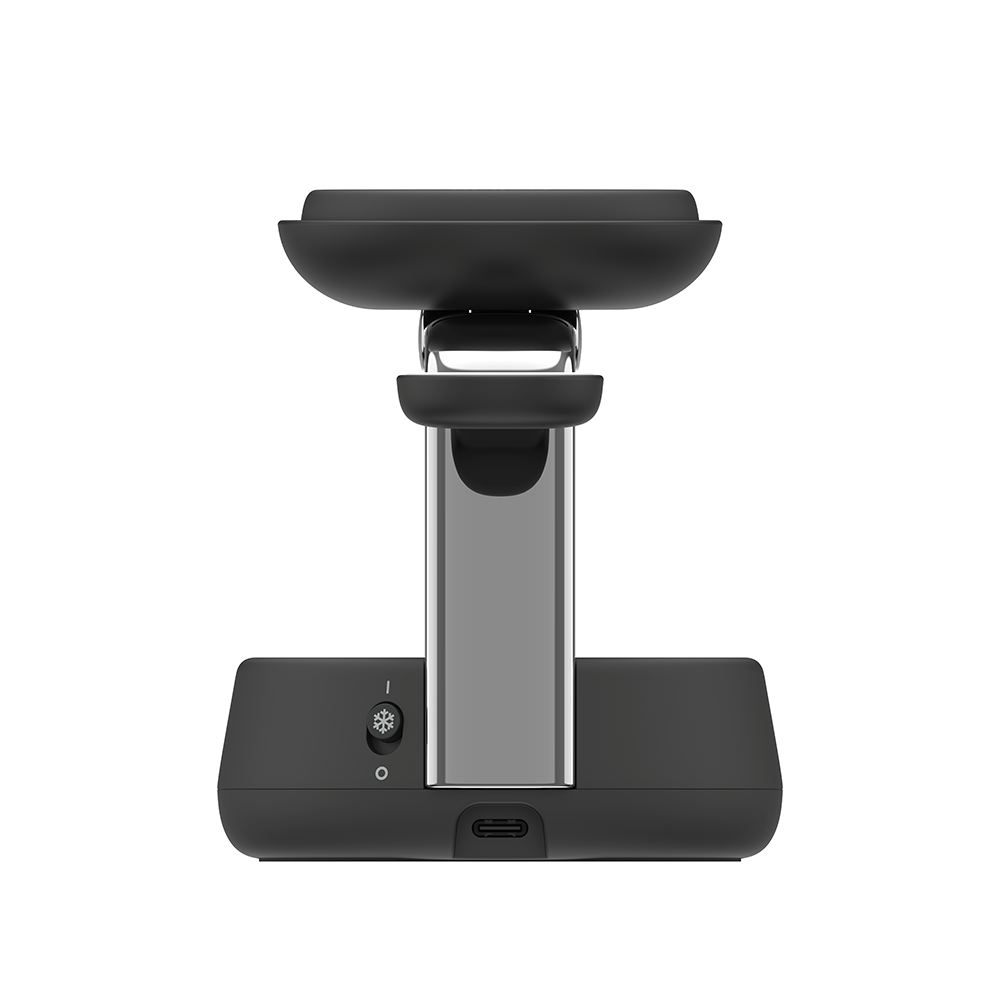 Belkin WIZ040myCH UltraCharge Pro 3-in-1 Magnetic Charging Dock with Qi2 25W - Black